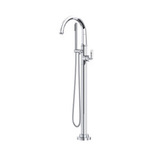 Modelle Single Hole Floor Mount Tub Filler Trim