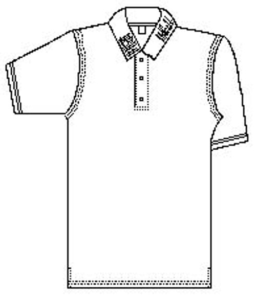 St. Pius X Moisture Wicking Polo Short Sleeve With Logo