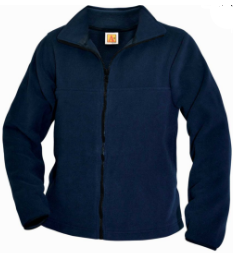 St. Pius X - Navy Fleece with Logo