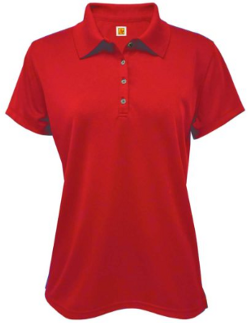 ACA - Feminine Fit SS Moisture Wicking Polo with Logo
