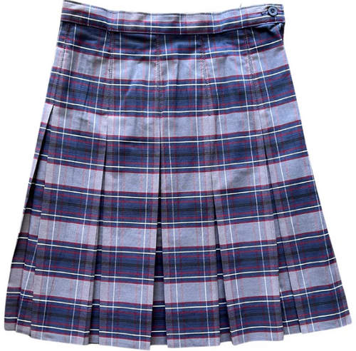 OLPH - Plaid Box Pleat Skirt