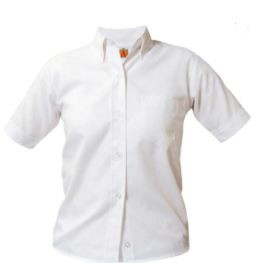 ACA - White SS Oxford with Logo