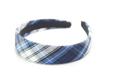 Plaid Wide Padded Headband