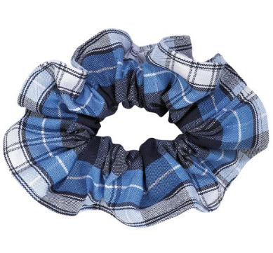 Plaid Scrunchie