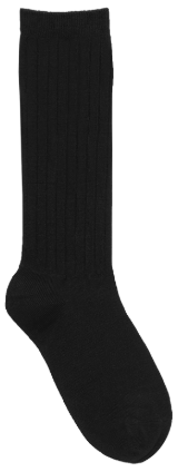 Black - 3 Pack Girls/Juniors Cable Knee Hi Socks