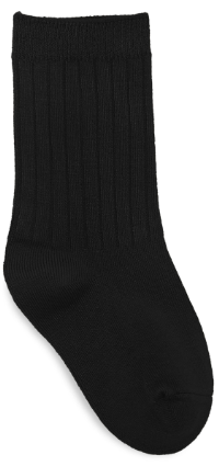 Black - 3 Pack Crew Socks