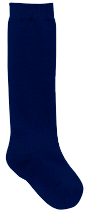 Dark Navy - 3 Pack Girls/Juniors Opaque Knee Hi Socks