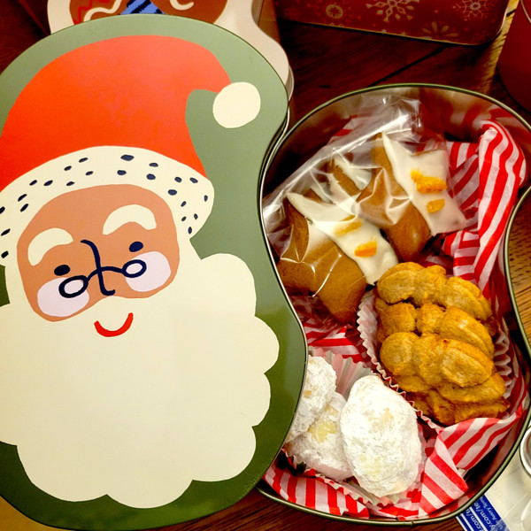 Holiday Cookie Tin - Small
