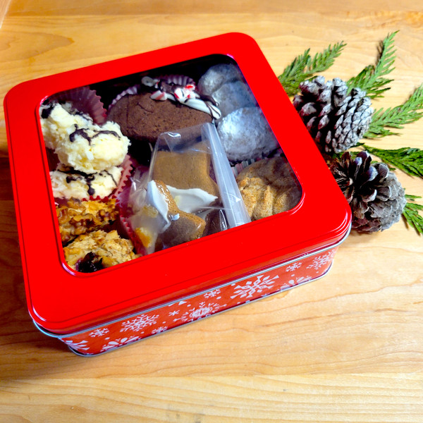 Holiday Cookie Tin - Deluxe