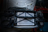 CSF 2014+ BMW M3/M4 (F8X) Front Mount Heat Exchanger w/Rock Guard - Black - 8075V Photo - Mounted