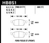 Hawk 15-16 Ford Focus ST HP+ Street Front Brake Pads - HB851N.680 Photo - Primary
