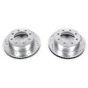 Power Stop 00-02 Dodge Ram 2500 Front Evolution Drilled & Slotted Rotors - Pair - AR8746XPR Photo - Primary