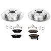 Power Stop 90-01 Acura Integra Rear Z23 Evolution Sport Brake Kit - K408 Photo - Primary