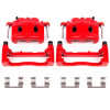Power Stop 08-16 Cadillac Escalade Front Red Calipers w/Brackets - Pair - S4918A Photo - Primary