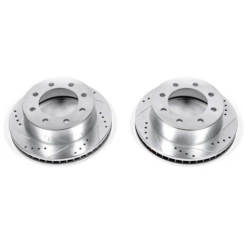 Power Stop 00-02 Dodge Ram 2500 Front Evolution Drilled & Slotted Rotors - Pair - AR8746XPR Photo - Primary