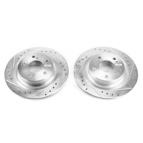 Power Stop 17-18 Honda Civic Rear Evolution Drilled & Slotted Rotors - Pair - JBR1749XPR Photo - Primary