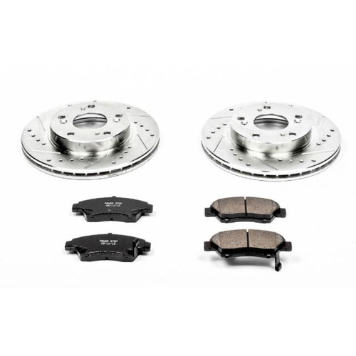 Power Stop 02-06 Acura RSX Front Z23 Evolution Sport Brake Kit - K2386 Photo - Primary