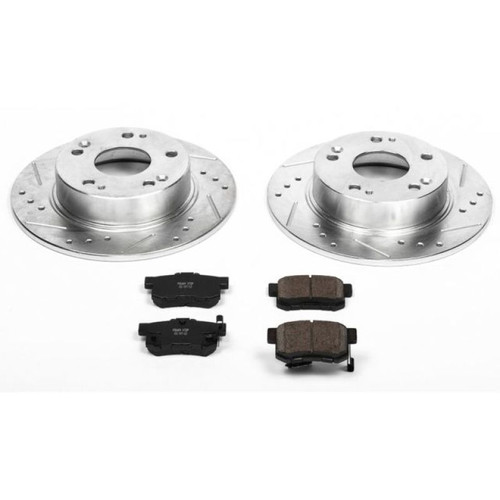 Power Stop 04-08 Acura TSX Rear Z23 Evolution Sport Brake Kit - K2391 Photo - Primary