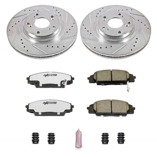 Power Stop 02-06 Acura RSX Front Z26 Street Warrior Brake Kit - K2439-26 Photo - Primary