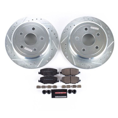 Power Stop 07-17 Jeep Wrangler Rear Z23 Evolution Sport Brake Kit - K3090 Photo - Primary