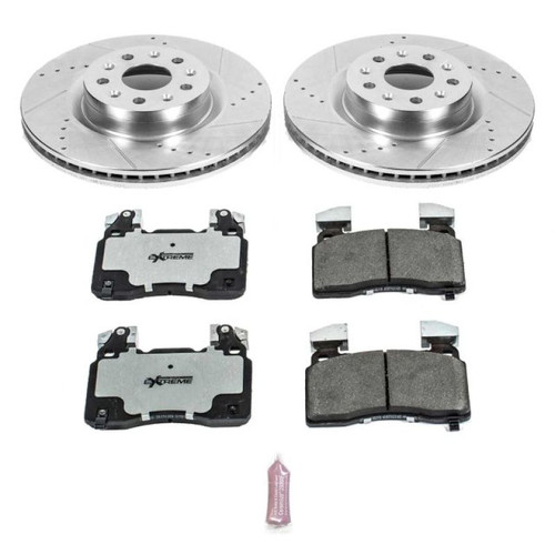 Power Stop 16-18 Cadillac CT6 Front Z26 Street Warrior Brake Kit - K6998-26 Photo - Primary