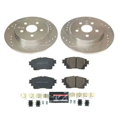 Power Stop 2019 Toyota Corolla Rear Z23 Evolution Sport Brake Kit - K8336 Photo - Primary