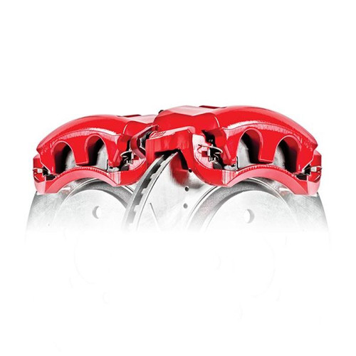 Power Stop 13-22 Ford F-250/F-350 Super Duty Rear Red Caliper Pair w/ Bracket - S5472 User 1
