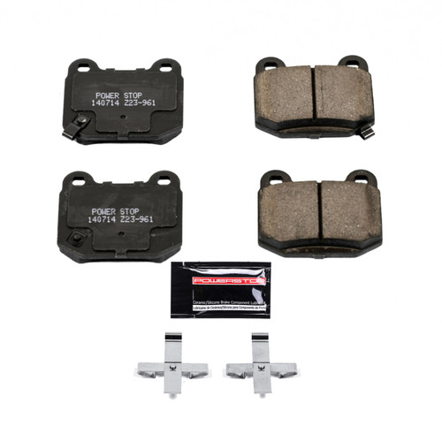Power Stop 03-05 Infiniti G35 Rear Z23 Evolution Sport Brake Pads w/Hardware - Z23-961 Photo - Primary