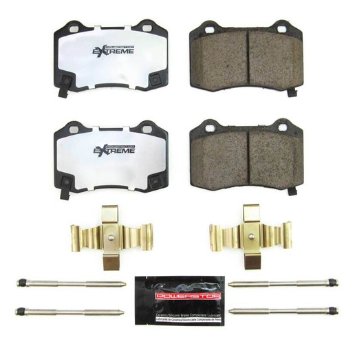 Power Stop 18-21 Jeep Grand Cherokee Rear Z26 Extreme Street Brake Pads w/Hardware - Z26-1053B Photo - Primary