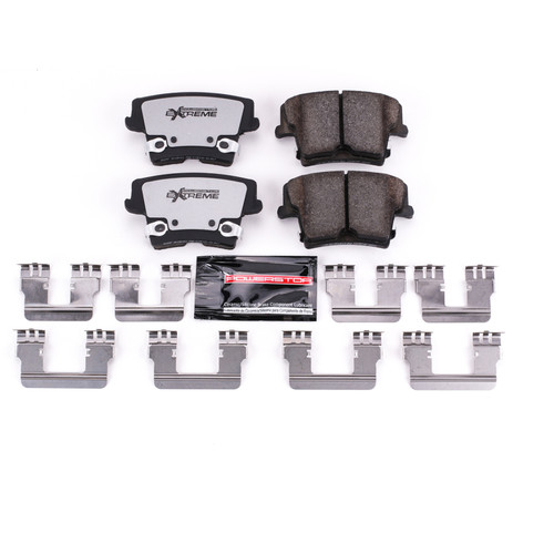 Power Stop 05-19 Chrysler 300 Rear Z26 Extreme Street Brake Pads w/Hardware - Z26-1057 Photo - Primary