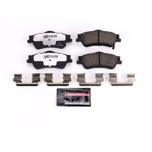 Power Stop 11-17 Chevrolet Caprice Rear Z26 Extreme Street Brake Pads w/Hardware - Z26-1352 Photo - Primary