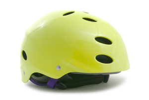 Yellow Bike Helmet