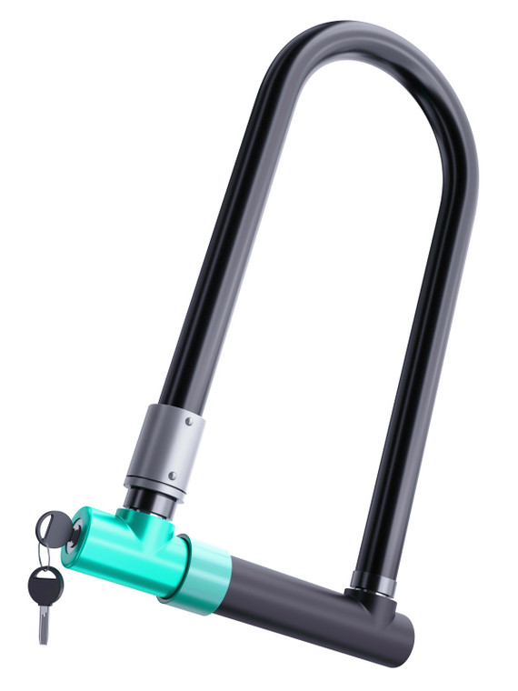 Turquoise Bike Lock