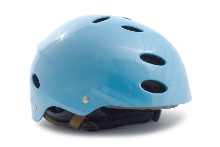 Baby Blue Bike Helmet