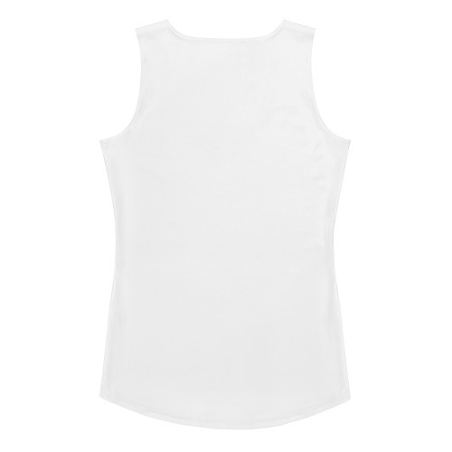 White Cut & Sew Tank Top