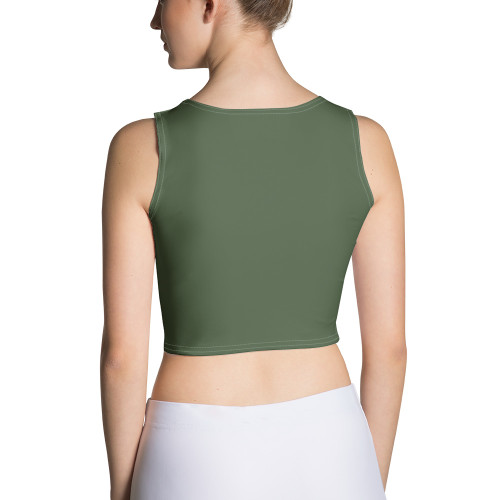 Green Crop Top
