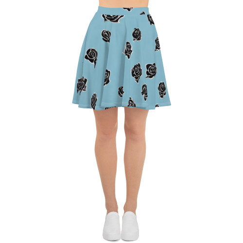Skater Skirt - Blue/Black