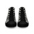 Men’s high top canvas shoes Black and Grey