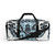 Duffle bag - Blue, Black and White