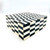 Black & White Square Box, Medium