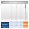 Fresa dental - Cross-cut Fissure 559 - 19mm FG (longitud estándar) - Paquete de 5