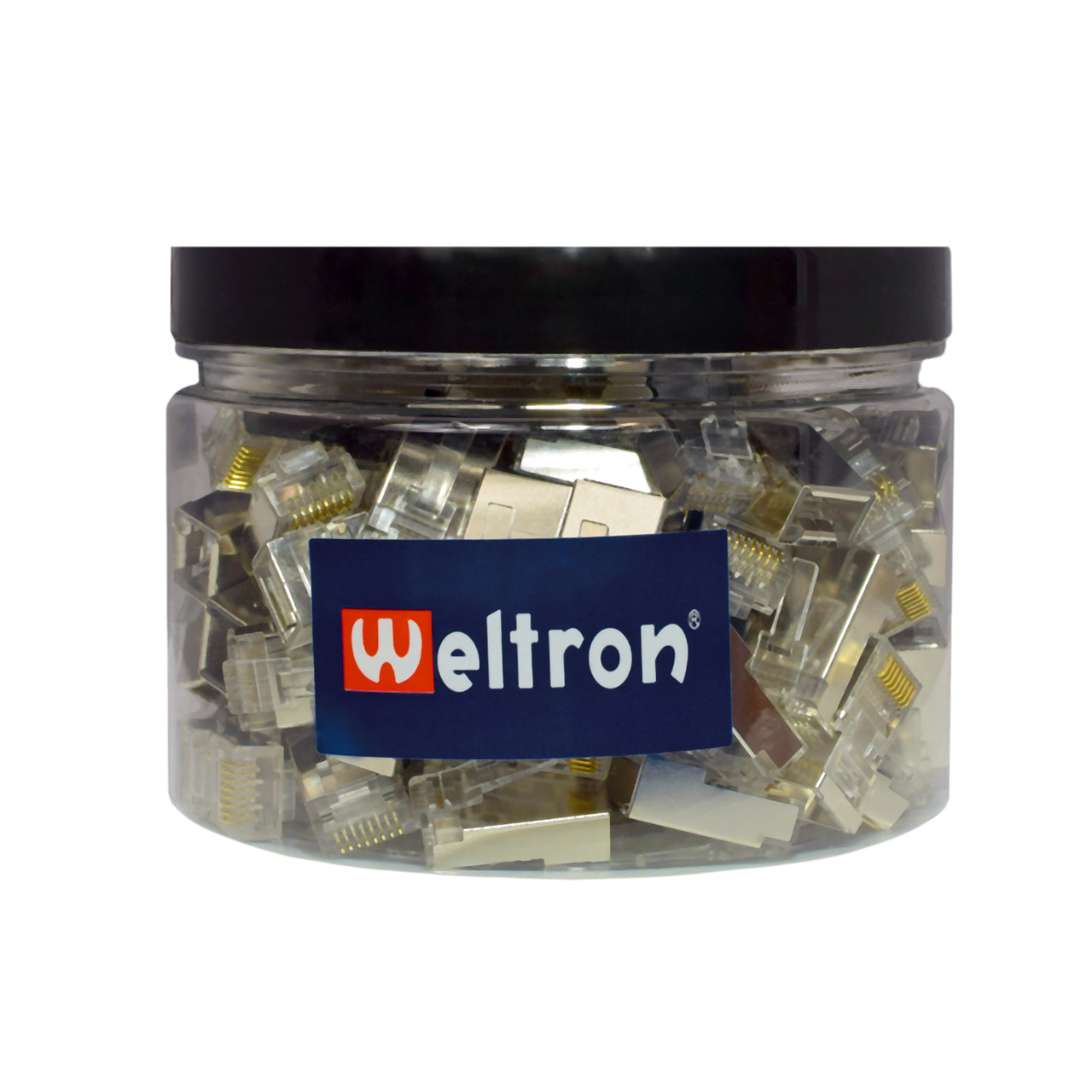 44-751-8LB6NSH , RJ-45, 8P8C Modular Plug for Cat6 Rated Shielded