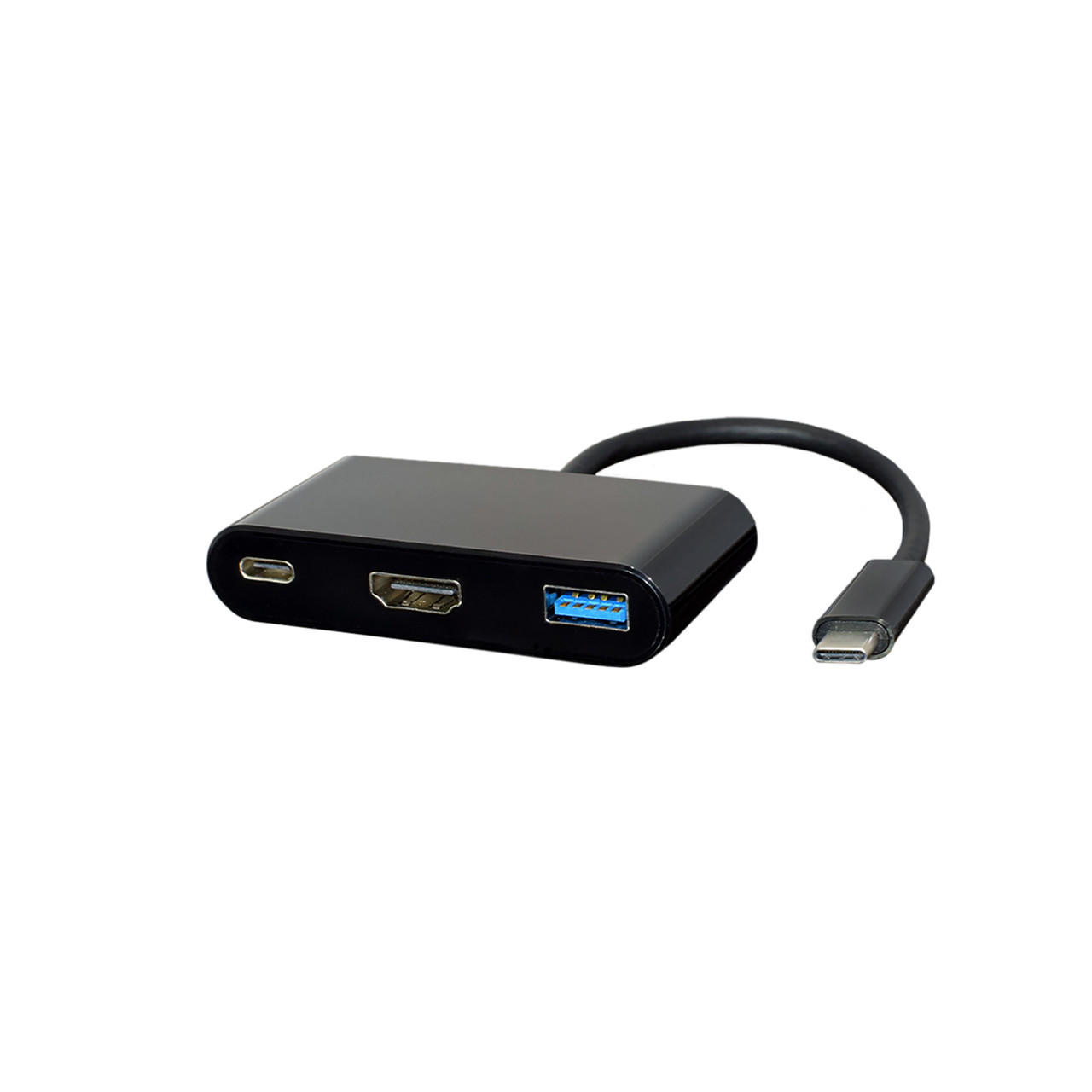 Multiport adapter (USB-C male to USB-A, USB-C and HDMI)