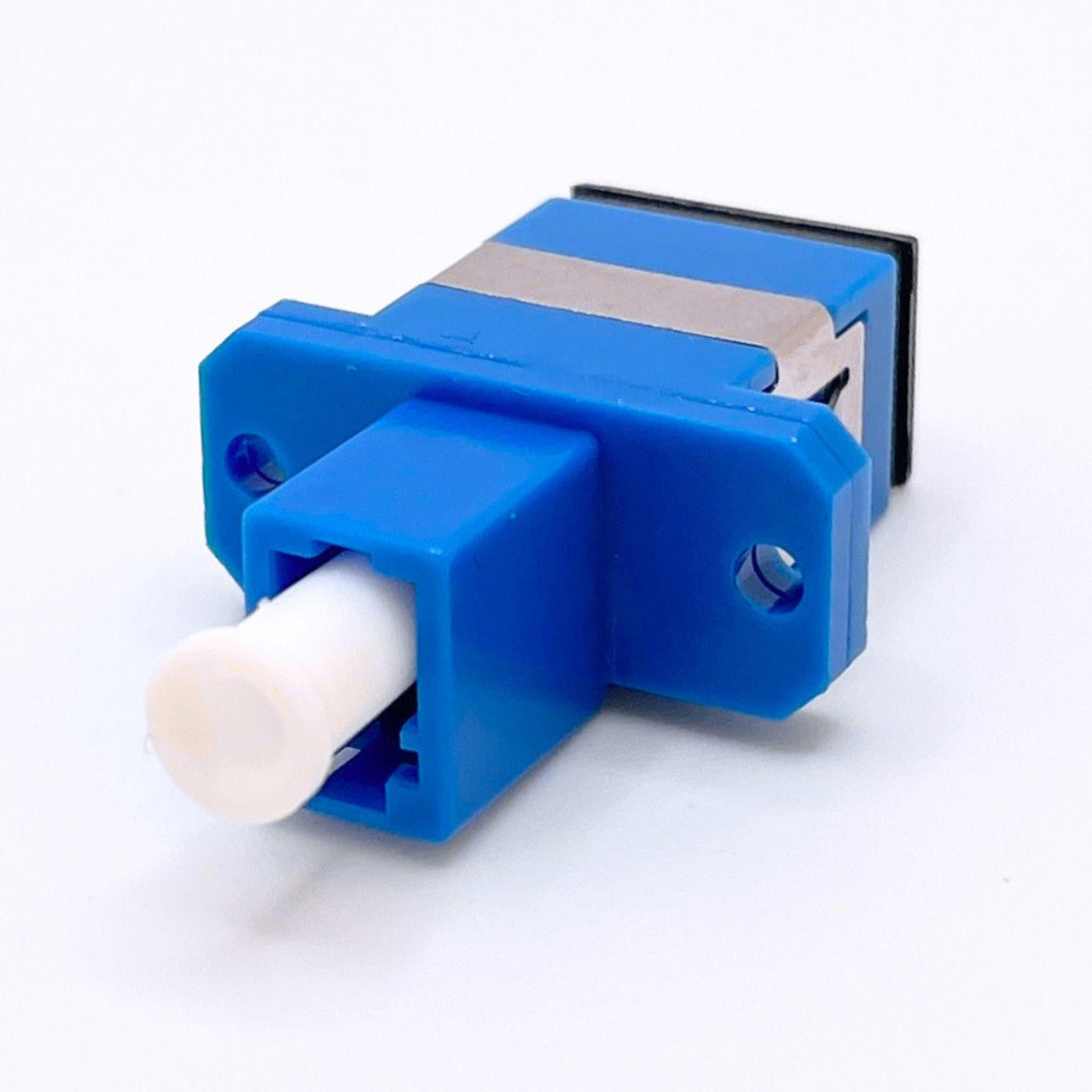 LC/UPC to SC/UPC Hybrid Simplex OS2 Single Mode Fiber Adapter