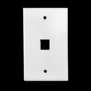 Keystone Faceplates Single Gang Keystone Faceplates Single Gang