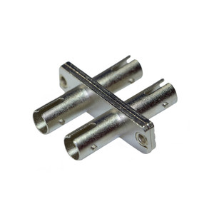 ST/ST Duplex Fiber Optic Adapter ST/ST Duplex Fiber Optic Adapter