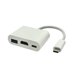 USB-C to HDMI, USB-A, USB-C Female