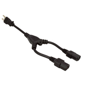 10 Amp 5-15P to (2) C13