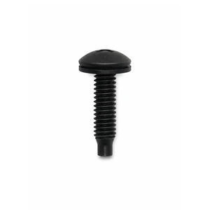 Black 10-32 Rack Screws with Washers 50pcs/pack