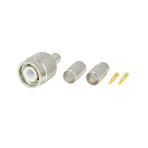 TNC Male Plug Crimp Connector for RG-59 TNC Male Plug Crimp Connector for RG-59